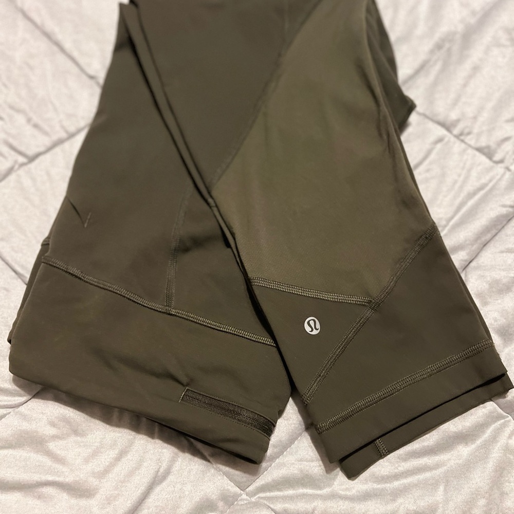 lululemon athletica Olive Leggings Size 12